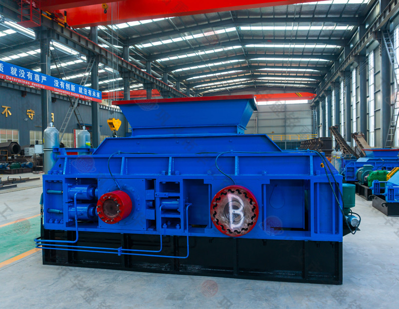 對輥破碎機破碎大理石，大理石破碎機