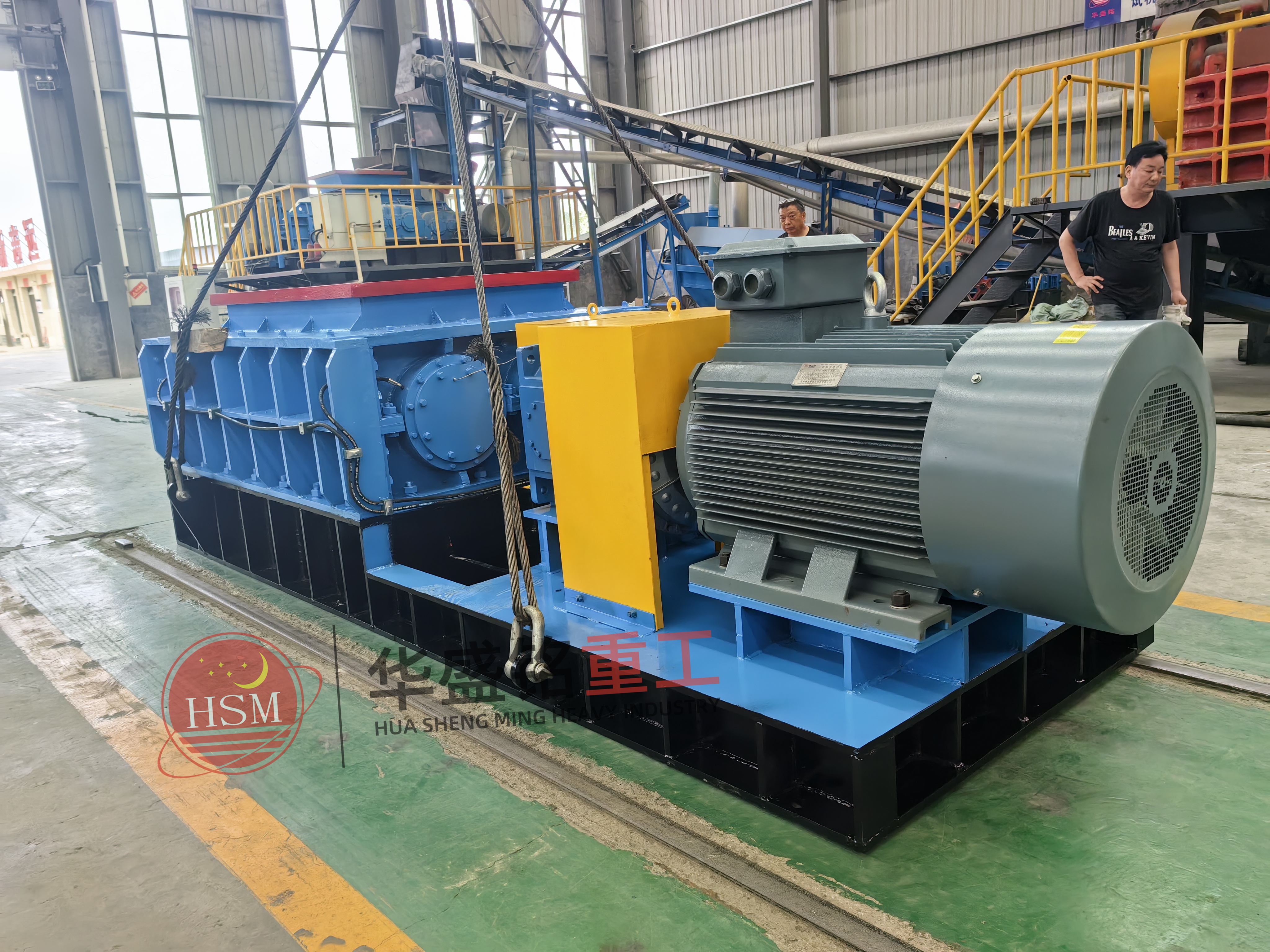 瀝青塊強力雙齒輥破碎機(jī)